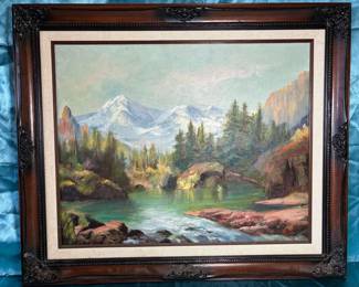 H. Cline Original Painting