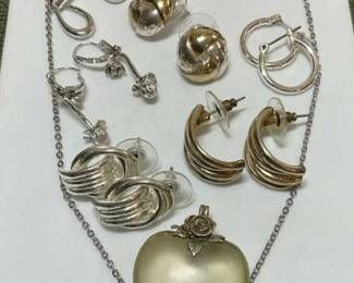 Costume Jewelry Earrings, Necklace More