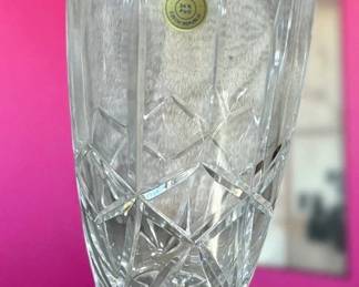 Czech Crystal Vase