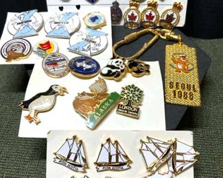 Commemorative Pin Collection An Olympics Key Chain