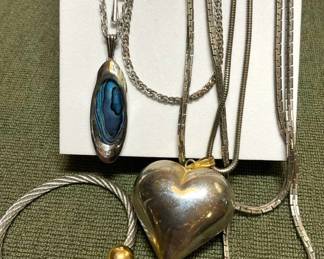 Silver Necklaces