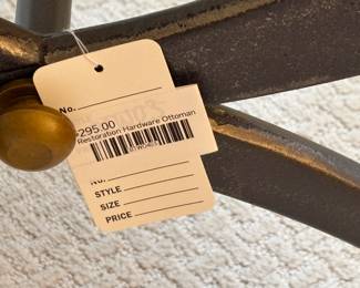 Restoration Hardware Ottoman