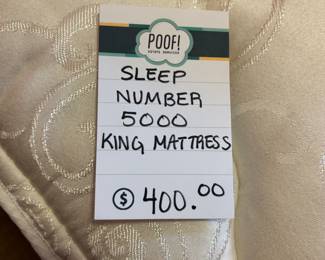 Sleep Number 5000 King Mattress
