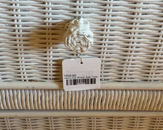 Henry Link Wicker Side Table 