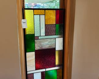 Stained Glass Window Panel 