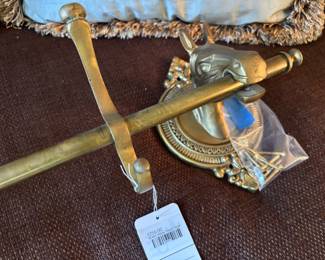 Brass Horse Head Hook