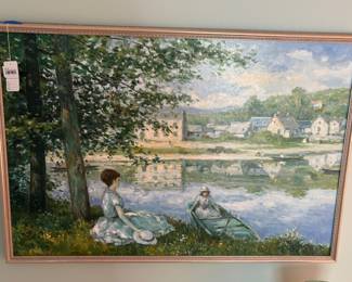 S. Parnel Signed Oil Painting 