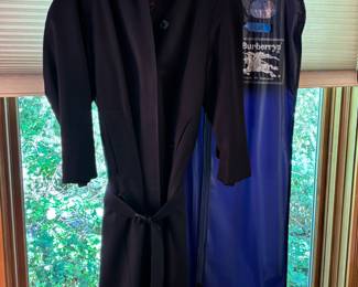 Burberry Navy Trench Coat