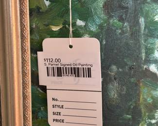 S. Parnel Signed Oil Painting 