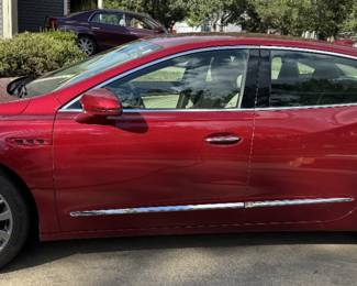 2019 Buick LaCrosse LT, 4 door, 6100 miles, 1 owner, garage kept