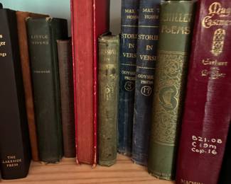 Many Many books