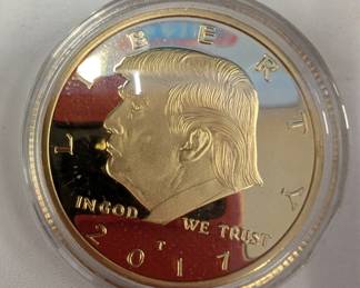 2017 Trump Liberty Coins