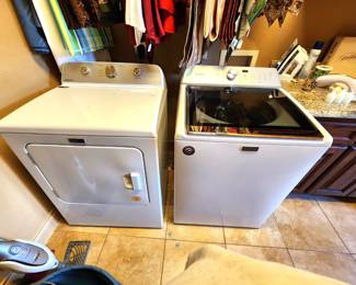 Maytag washer and dryer