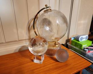 Glass globes