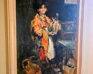 Original oil on canvas by Ramon Rice