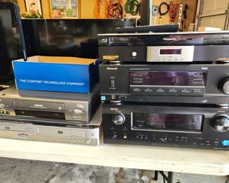 Stereo components - Denon, Monster, Sony, etc.