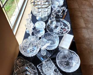 Crystal and barware