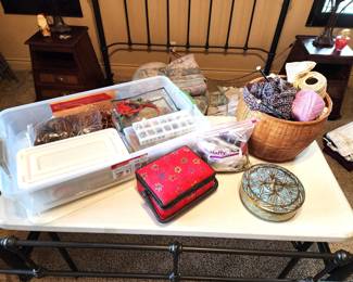 Crafting and sewing section