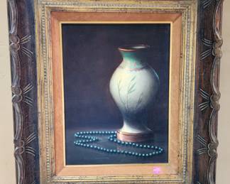 Original oil on canvas by Clinton Baermann