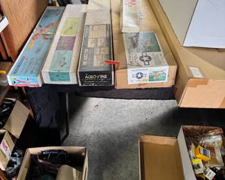 Model airplanes, some large scale