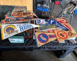 Vintage pennants