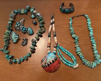 Amazing Old Pawn Navajo Jewelry collection!