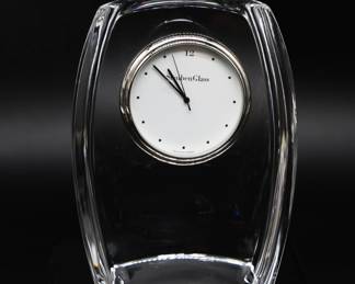 Vintage STEUBEN Clock With Original Box