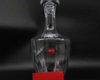 French Baccarat Crystal Decanter