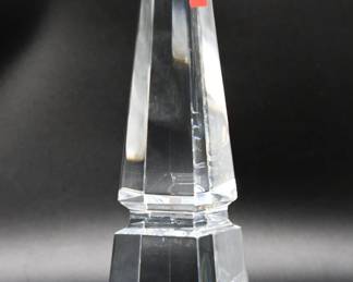 Vintage BACCARAT Crystal Louxor Obelisk