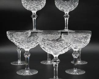 WATERFORD "Powerscourt Dessert/Champagne Coupes- Shippable