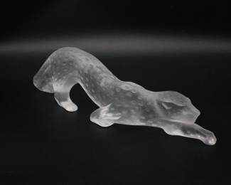 LALIQUE 'Zeila' Panther Sculpture