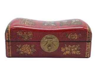 Vintage Chinese Pillow Box