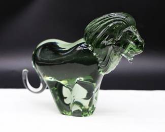 Large Ngwenya Glass Lion
