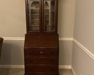 Solid wood cherry desk / secretary