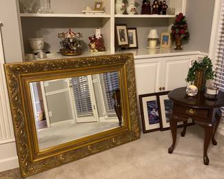 Solid Wood (very heavy) Accent Mirror