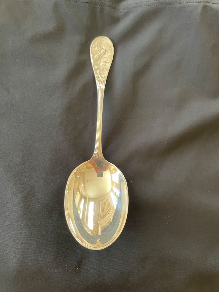 Tiffany & Co Audubon pattern spoon