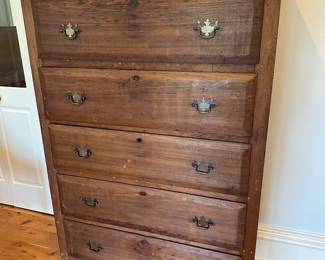Country hand made about 1850-1900
Pine. This is a beautiful piece