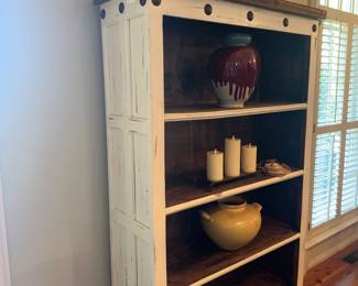 A lot of art pottery