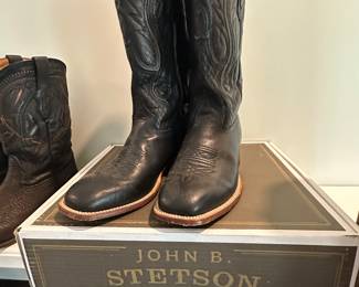 Stetson boots bought last year hardly worn