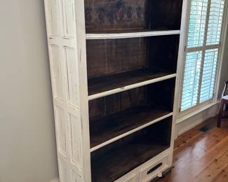This cabinet can fit into so many different styles primitive,country French, country.