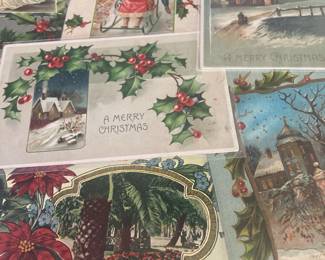 Old Christmas Postcards 