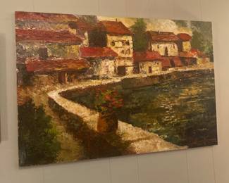 Large Painting on Canvas