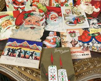 Vintage Christmas cards 