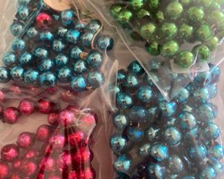 Mercury glass garlands 