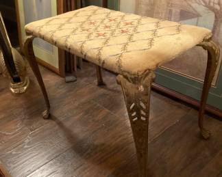 Vintage metal bench/seat