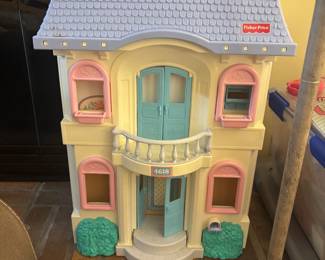 Fisher Price Loving Family Dollhouse plus lots of extras