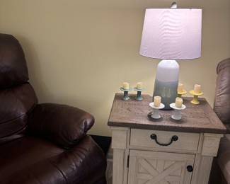 One of 4 matching end tables