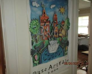 Vinyl Plaza Art Fair Posters (great for framing)