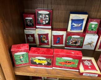 Assorted Hallmark Keepsake Ornaments