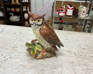 Great Horned Owl Figurine